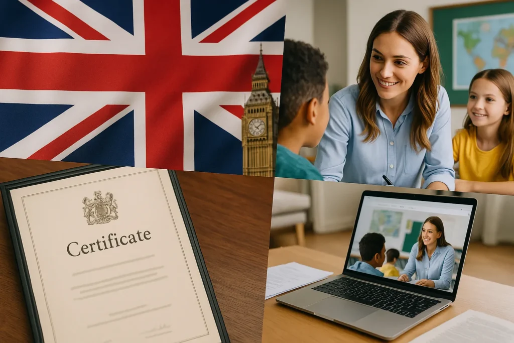 Certifications You’ll Need to Teach in the UK