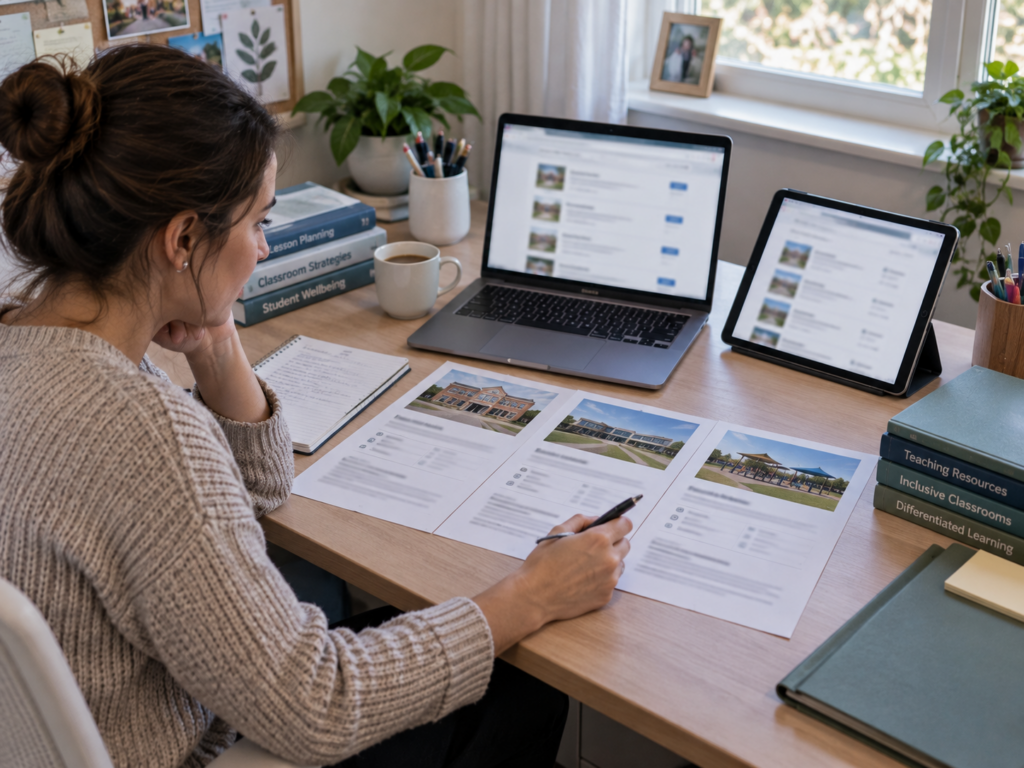 Using Job Search Sites to Compare School Jobs